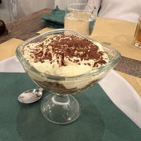 Vegan tiramisu   at Origano Campo de' Fiori in Rome