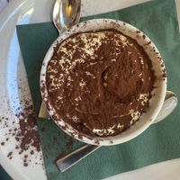 Vegan tiramisu   at Origano Campo de' Fiori in Rome