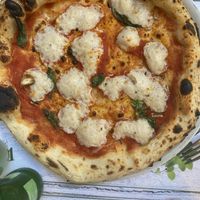 Vegan margerita  at Origano Campo de' Fiori in Rome