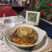 Lasagna   at Origano Campo de' Fiori in Rome
