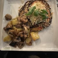 Millefoglie di melanzane  at Origano Campo de' Fiori in Rome