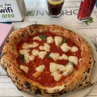 Vegan Margherita  at Origano Campo de' Fiori in Rome