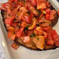 Bruschetta at Origano Campo de' Fiori in Rome