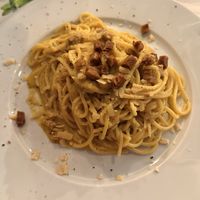Spaghetti Carbonara  at Origano Campo de' Fiori in Rome