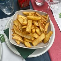 French fries   at Origano Campo de' Fiori in Rome