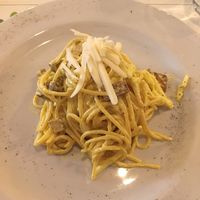 Carbonara vegan  at Origano Campo de' Fiori in Rome