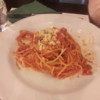 Spaghetti al ragù di seitan at Origano Campo de' Fiori in Rome