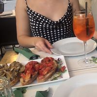 Bruschetta at Origano Campo de' Fiori in Rome