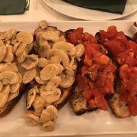 Bruschetta!  at Origano Campo de' Fiori in Rome