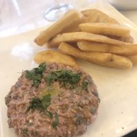 Steak tartare at Delice & Sarrasin in New York City
