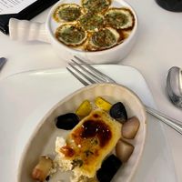 escargots, brie at Delice & Sarrasin in New York City