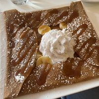 La Toulousaine - salted caramel and banana crepe  at Delice & Sarrasin in New York City