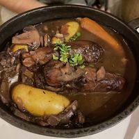 Coq au vign   at Delice & Sarrasin in New York City