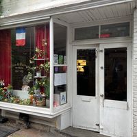 It’s nice inside too  at Delice & Sarrasin in New York City