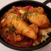 Poulet Basquaise at Delice & Sarrasin in New York City