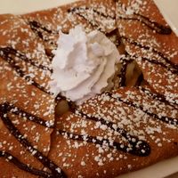 Roasted pear crepe at Delice & Sarrasin in New York City