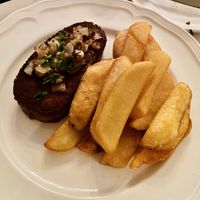 Steak frites  at Delice & Sarrasin in New York City