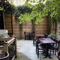 New patio  at Delice & Sarrasin in New York City