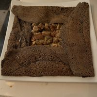 Mr sequin crepe - goat cheese & chicken  at Delice & Sarrasin in New York City