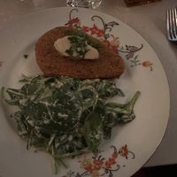 Escalope de Poulet aux Epinards a la Creme #Veganuary at Delice & Sarrasin in New York City