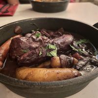 Coq au vin #Veganuary at Delice & Sarrasin in New York City