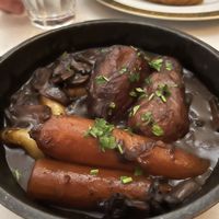 Coq a vin  at Delice & Sarrasin in New York City