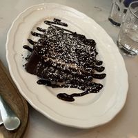 Almond cake   at Delice & Sarrasin in New York City