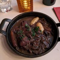 Coq au vin at Delice & Sarrasin in New York City