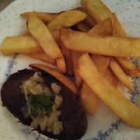 Steak and frites at Delice & Sarrasin in New York City