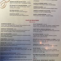 Menu   at Delice & Sarrasin in New York City