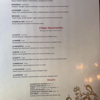 Menu   at Delice & Sarrasin in New York City