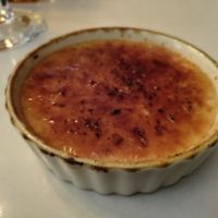 Orange creme brulee at Delice & Sarrasin in New York City