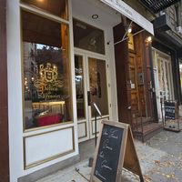 Outside at Delice & Sarrasin in New York City