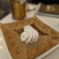Crepe with speculatius crumble   at Delice & Sarrasin in New York City