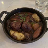 Coq au vin  at Delice & Sarrasin in New York City