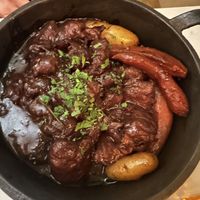 Beef bourguignon  at Delice & Sarrasin in New York City