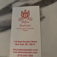   at Delice & Sarrasin in New York City