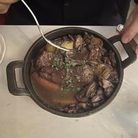 Coq au vin   at Delice & Sarrasin in New York City