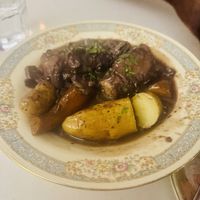 Coq au vin  at Delice & Sarrasin in New York City