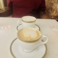 Café au lait   at Delice & Sarrasin in New York City