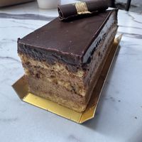 Opera cake  at Delice & Sarrasin in New York City