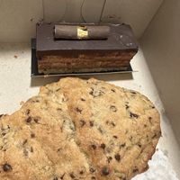 Cookie croissant & opera cake  at Delice & Sarrasin in New York City