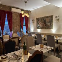 Inside  at Delice & Sarrasin in New York City