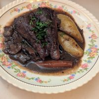 Coq au Vin at Delice & Sarrasin in New York City