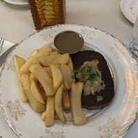 Steak Frites  at Delice & Sarrasin in New York City