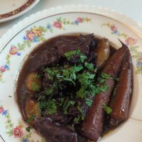 Boeuf bourguignon at Delice & Sarrasin in New York City