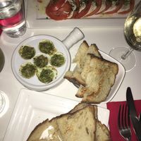 Tomates Mozzarella, Escargot, Foie Gras  at Delice & Sarrasin in New York City