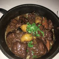 Boeuf Bourguignon (where are my pearl onions?) at Delice & Sarrasin in New York City