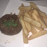 Steak frites at Delice & Sarrasin in New York City