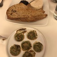 Pate & escargot at Delice & Sarrasin in New York City